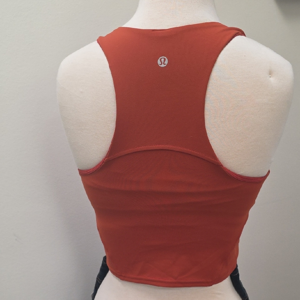 Lululemon Rust Racerback Tank Top